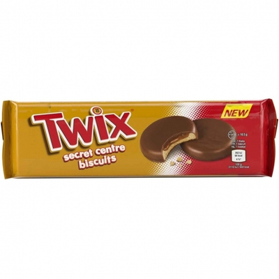 Печенье Twix Secret Centre (8 × 16,5 г) 132 г (3 штуки) - Twix