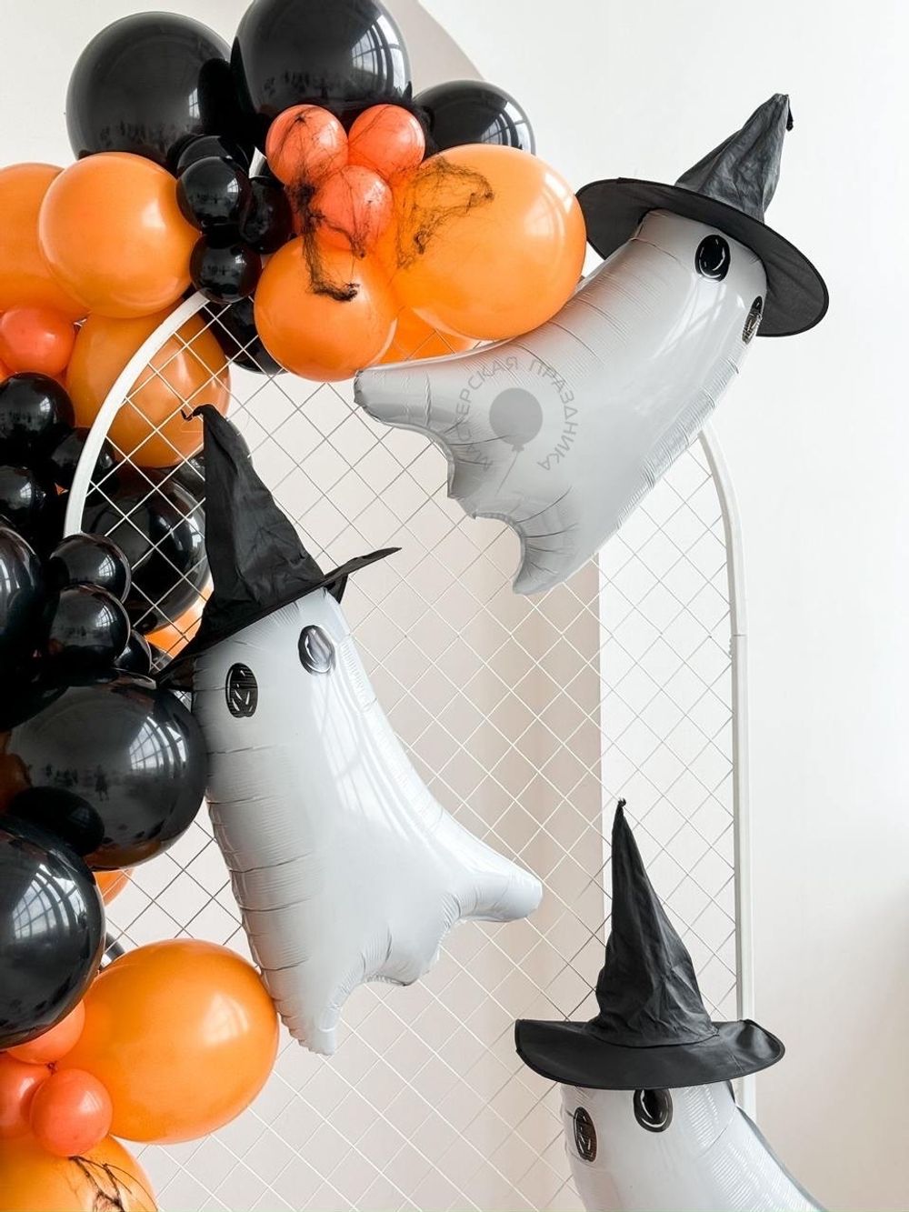 Гирлянда с привидениями Хеллоуин №8617  Изображение5