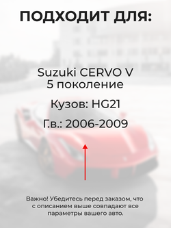 Ремкомплект ограничителей дверей Suzuki CERVO HG21 (2 двери, тип 8) 2006-2009