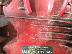 Лючок бензобака Kia Picanto 1 04-11 Б/У Оригинал 6951007000