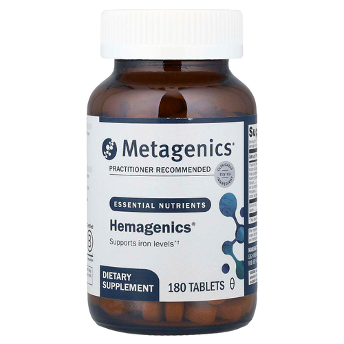 Metagenics, Hemagenics®, 180 таблеток