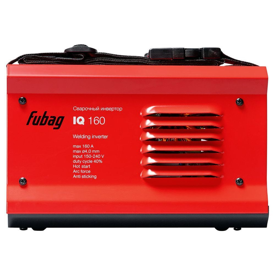 Сварочный аппарат инверт, Fubag, IQ 160, 3.9 кВт, 160 А, электрод