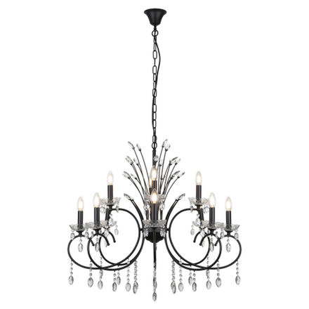 Люстра Rivoli   2097-312 12 х Е14 40 Вт классика