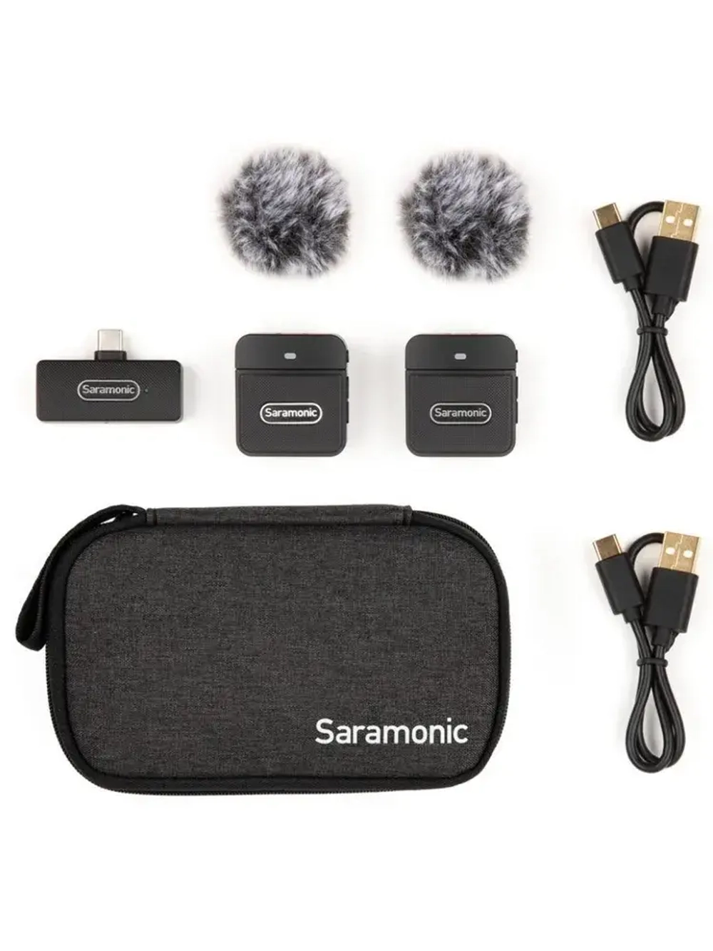 Радиосистема Saramonic Blink100 B6(TX+TX+RXUC) 2,4Гц приемник + 2 передатчика разъем Type-C