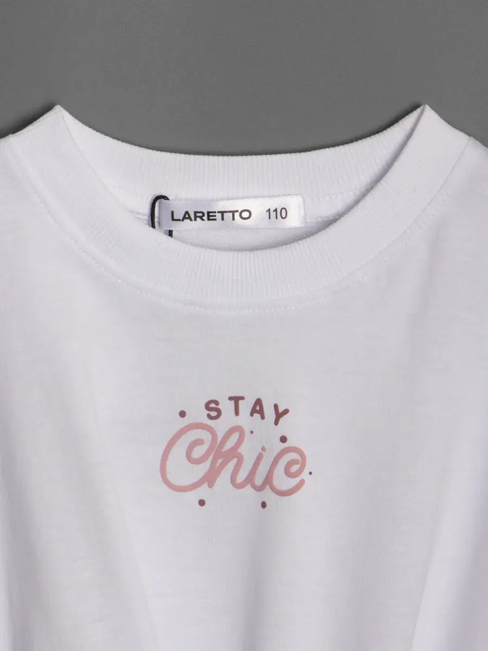 Летний костюм для девочки с шортами