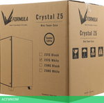 Корпус Formula Crystal Z5 TG без БП белый