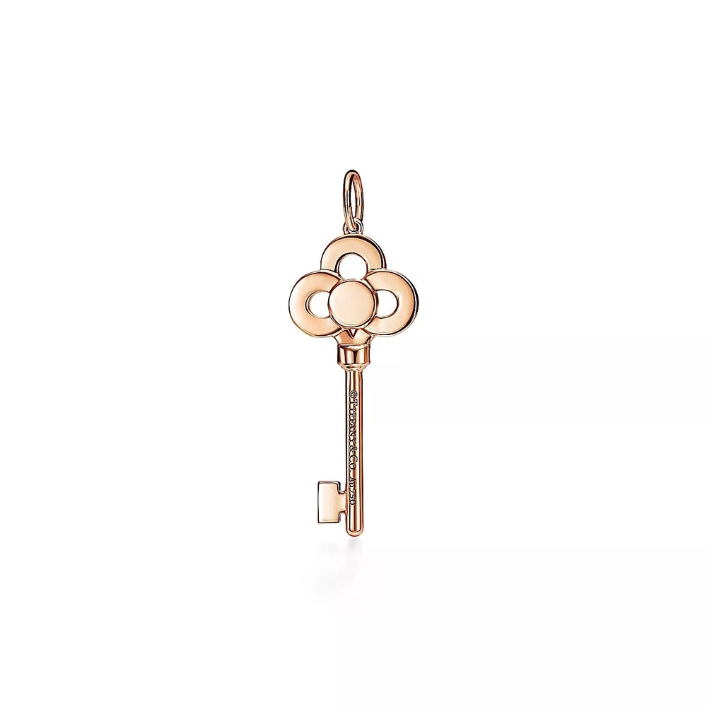 Кулон из розового золота с бриллиантами, Tiffany💠 Key