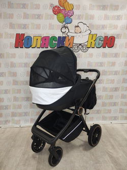 Коляска модульная Farfello Liberty 3в1 Black magic