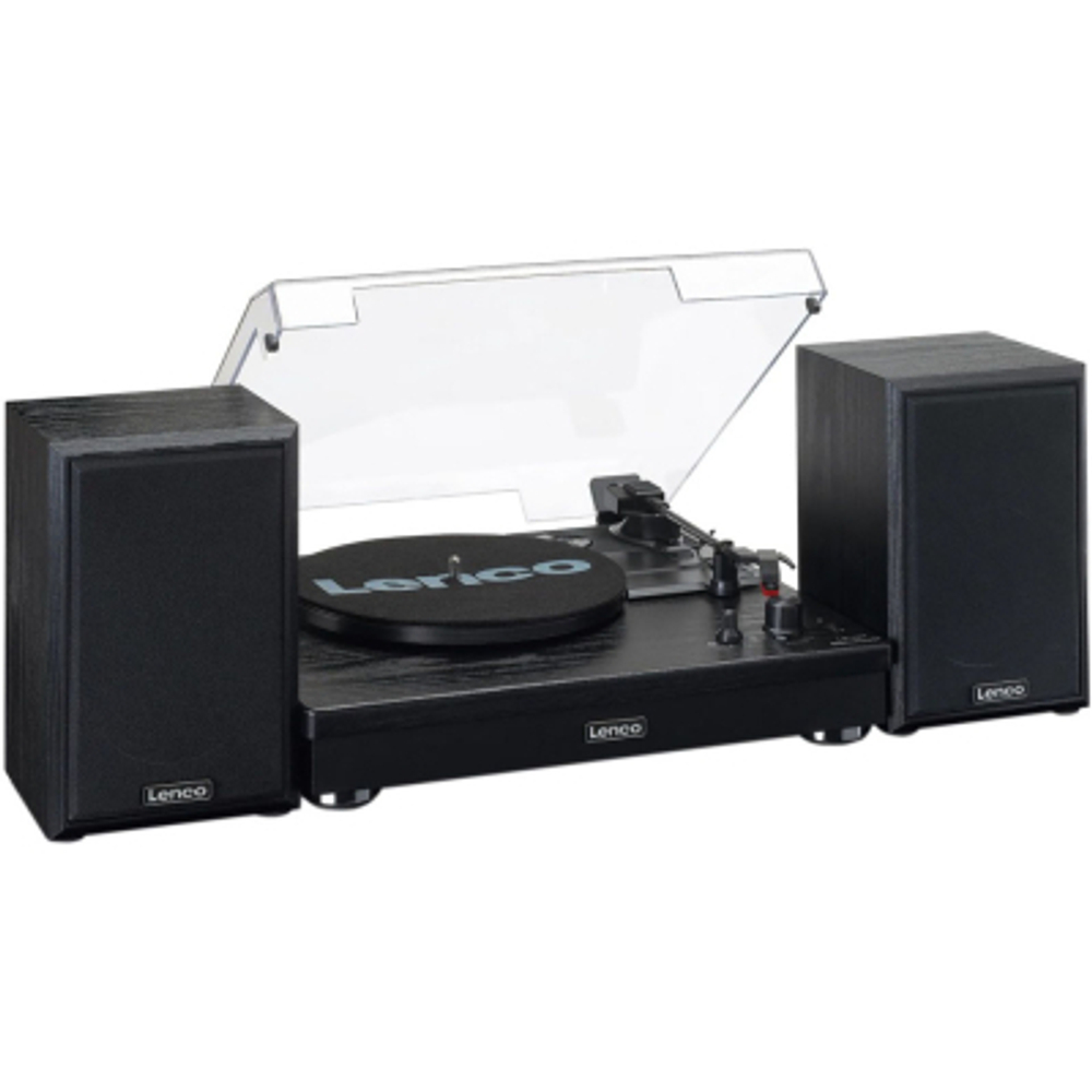 Проигрыватель виниловых пластинок Lenco LS-101 Black