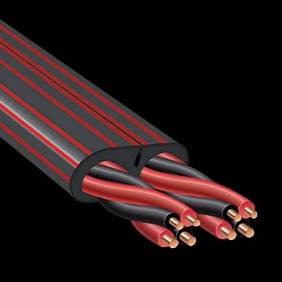 AudioQuest Rocket 33 PVC Black/Red 1m