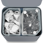 Контейнер для мусора с двумя баками totem max, 60 л, синий