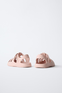 ZARA BAREFOOT САНДАЛИИ, РОЗОВЫЙ