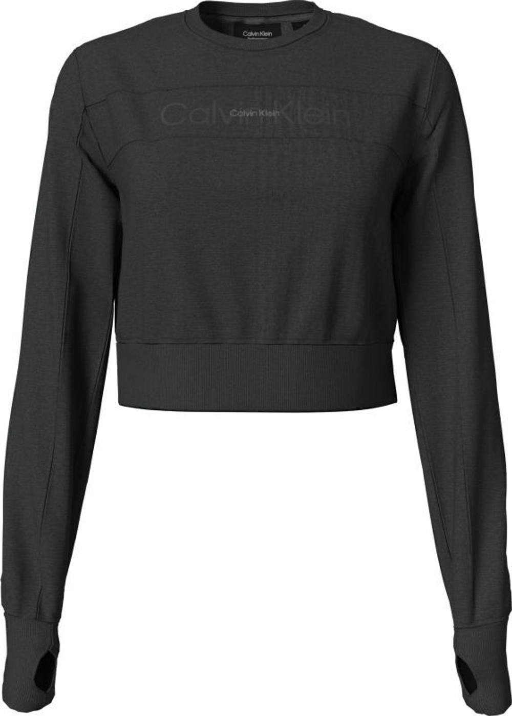 Женская теннисная куртка Calvin Klein PW Pullover - black beauty