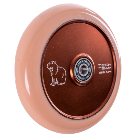 Комплект колес Tech Team 120мм Capybara, brown