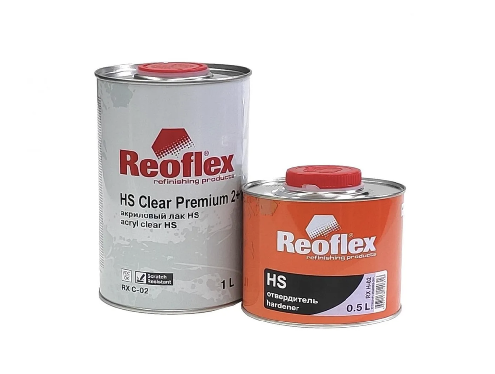 Reoflex Clear HS Premium Акриловый лак 2+1 (1+0,5л)