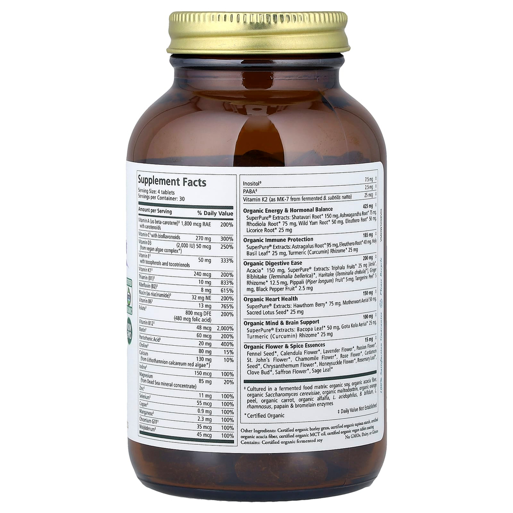 Pure Synergy, Vita-Min-Herb®, мультивитамины для женщин, 120 таблеток