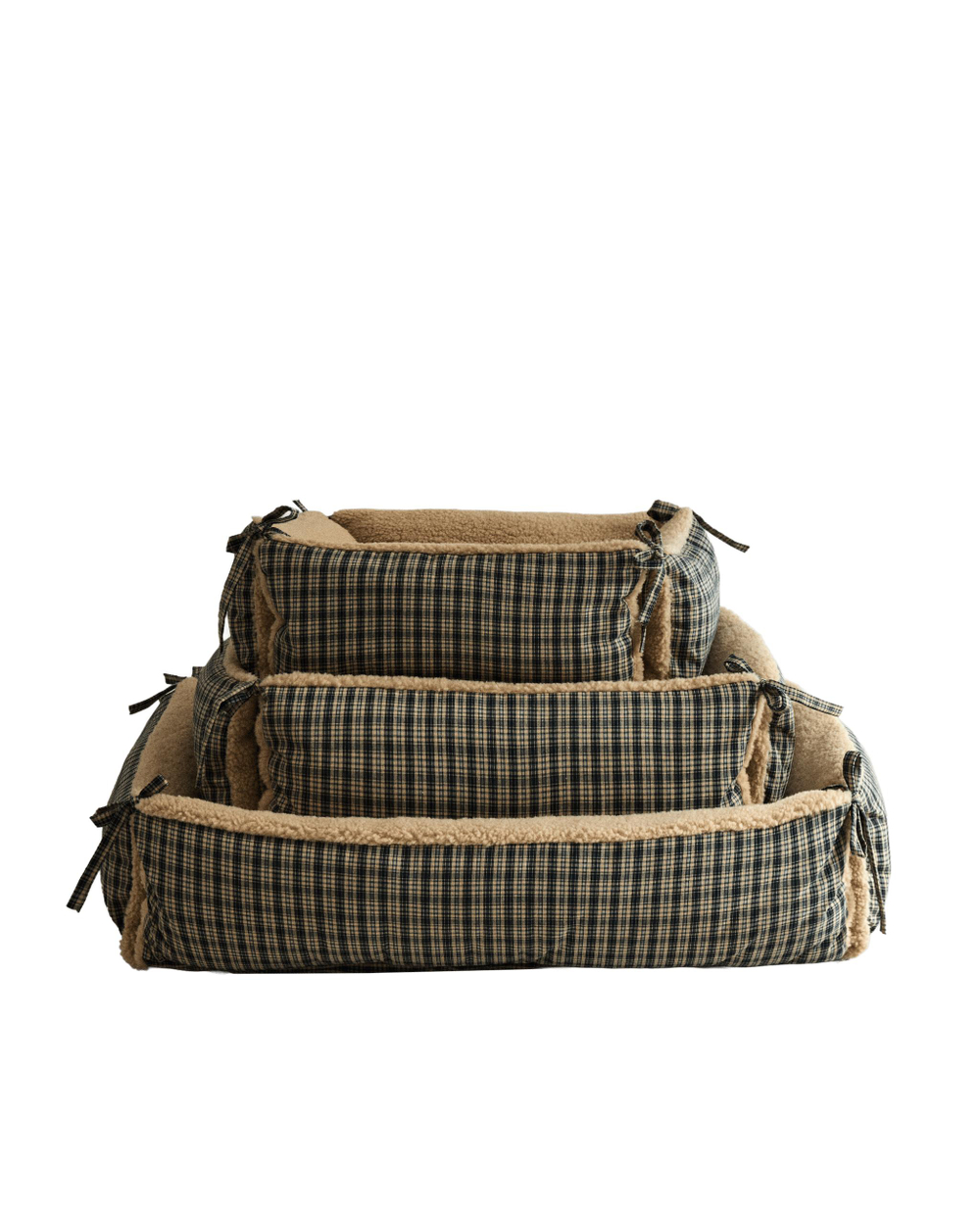 Лежак для животных Zara Home, в клетку гингем, 17 40 45 см