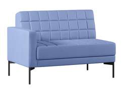 Секция с подлокотником двухместная правая Shoko SH-1P.02(R) экокожа Oregon 03