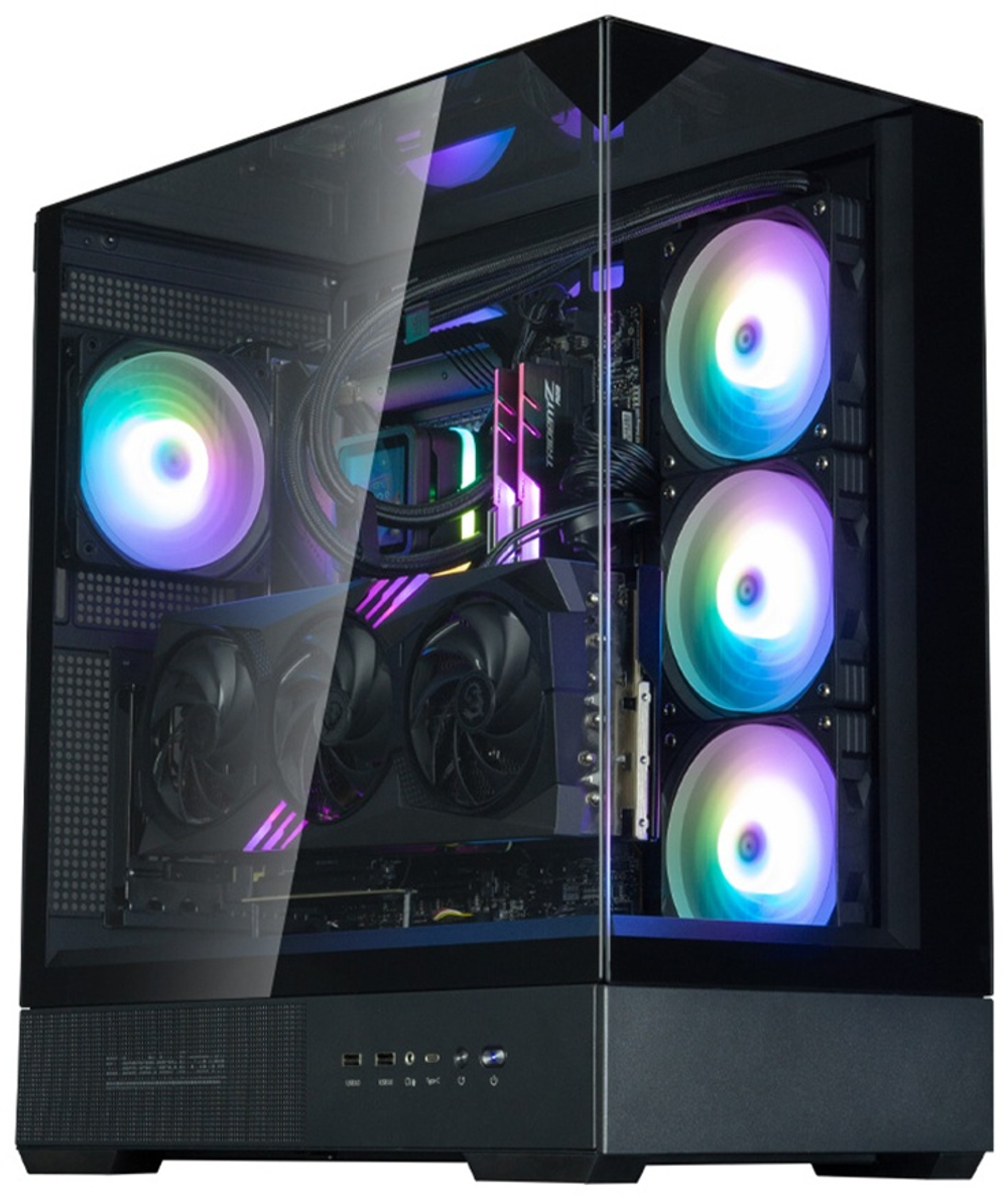 Корпус Zalman P40 Prism Plus Black черный