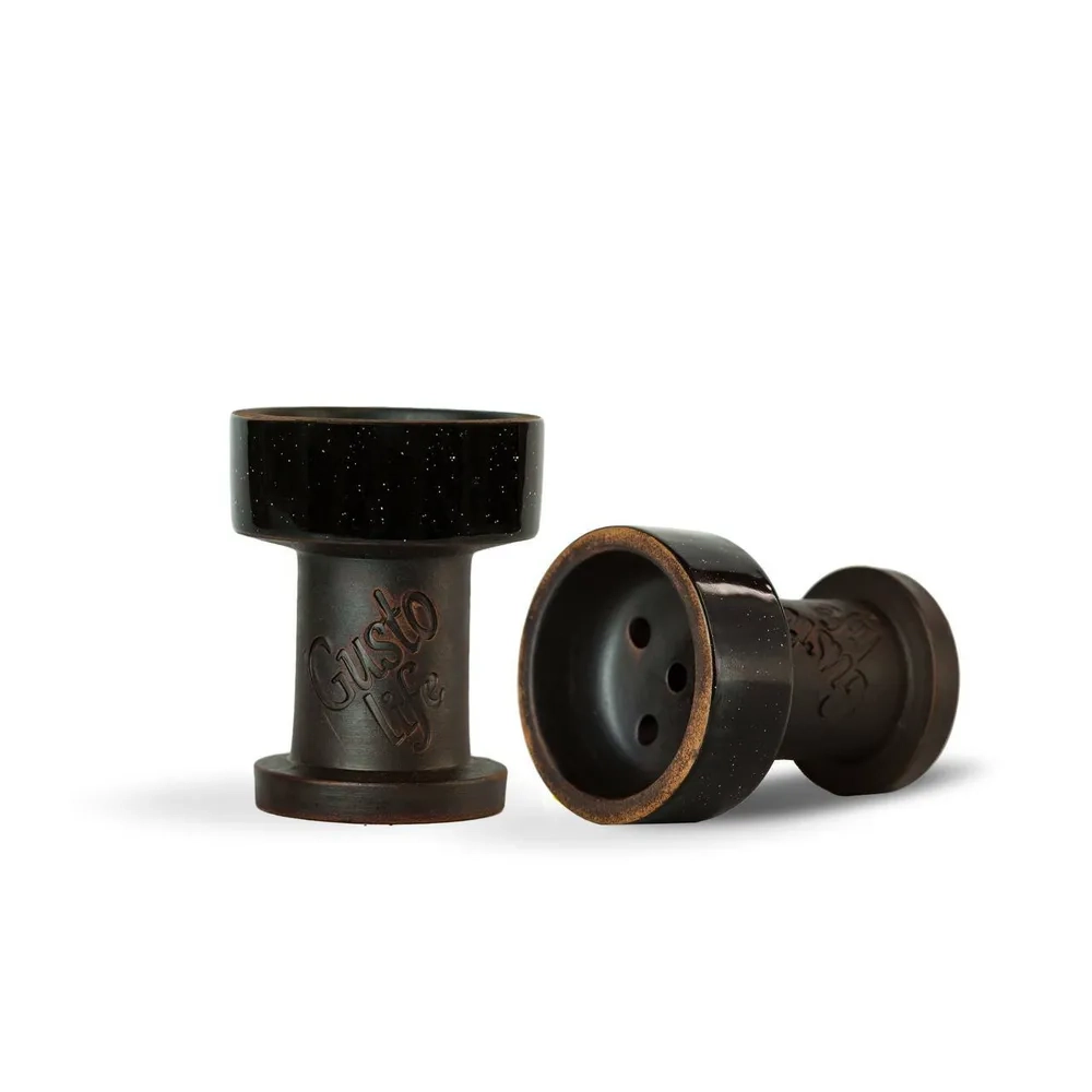 Чаша для кальяна Gusto Bowls Rook (Black White Point)