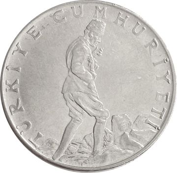 2 1/2 лиры 1969-1980 Турция