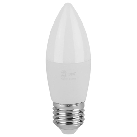 Лампочка светодиодная ЭРА GREEN LINE LED B35-6W-830-E27 GL E27 6 Вт свеча теплый свет