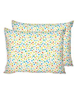 Постельное белье Сказка "Фейерверк" 2-спальный Наволочка 50х70 см 2 шт Простынь на резинке 160х200 см Пододеяльник 175х215 см, перкаль