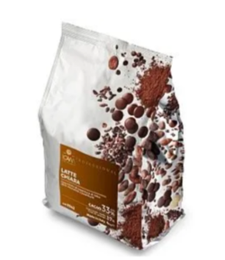 Шоколад молочный (кувертюр) 33% Chiara, ICAM, Италия, 250 гр