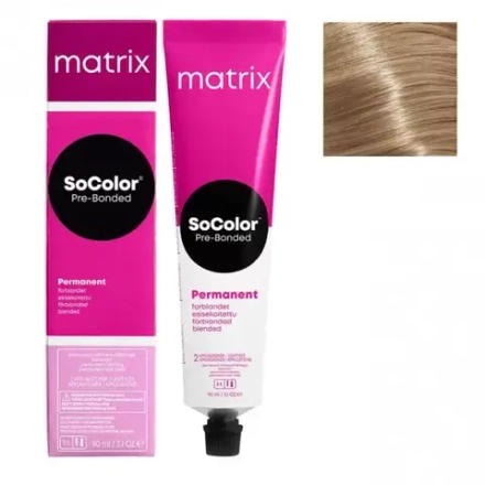 Matrix SoColor Pre-Bonded 10NW Яркий блонд натуральный теплый Крем-краска для волос, 90мл
