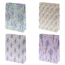 GAEM Пакет подарочный (бумага 210г/м2, блок 12шт), L18 W10 H23 см, 4в.