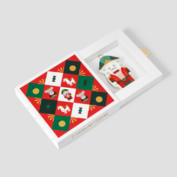 Елочная игрушка Farforite «Щелкунчик рождественский» в подарочном пенале