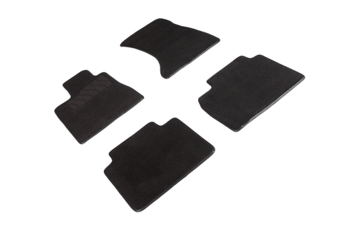 Ворсовые коврики LUX для Mercedes-Benz S-Class W220 L 2WD 1998-2005 Seintex.88670