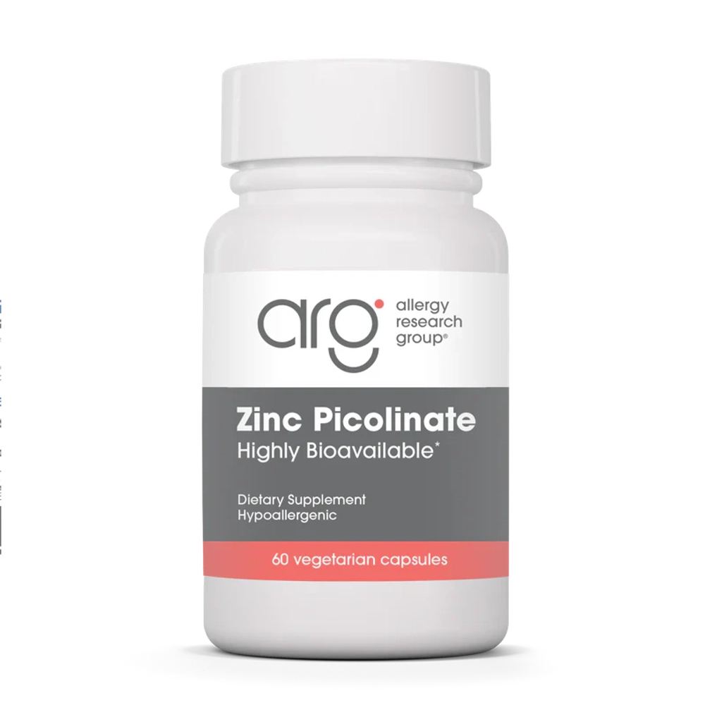 Zinc Picolinate 25 мг 60 капсул Allergy Research Group