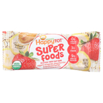 Happy Family Organics, Happy Tot, суперфуды, овсяный батончик без глютена, органические бананы, клубника и подсолнечное масло, 5 батончиков, 25 г (0,88 унции)