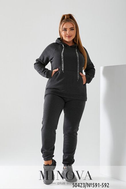 Костюм 591-592-графит Minova Фото 2