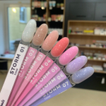 NIK Nails Storm Rubber Base №01, 15g