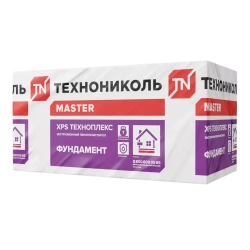 Утеплитель Технониколь XPS ТЕХНОПЛЕКС ФУНДАМЕНТ 50 мм (10 уп /54,75м2/ 80 плит ) экструзионный пенополистирол для пола, фундамента, кровли
