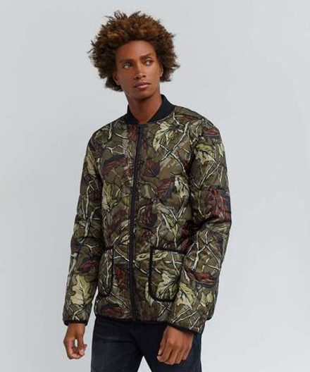 Мужская куртка REASON Quilted Marc Camo