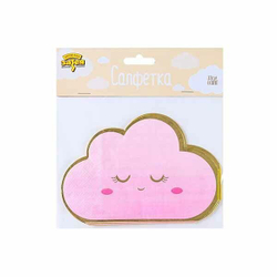 Салфетки Грезы Облако розовое 6шт