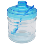 Банка стеклянная 0,3л DOLCE с ложкой и крышкой