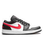 AIR JORDAN 1 LOW GS "BLACK SIREN RED"