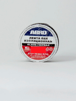 Изолента ПВХ ABRO черная (25ммх9,1м)