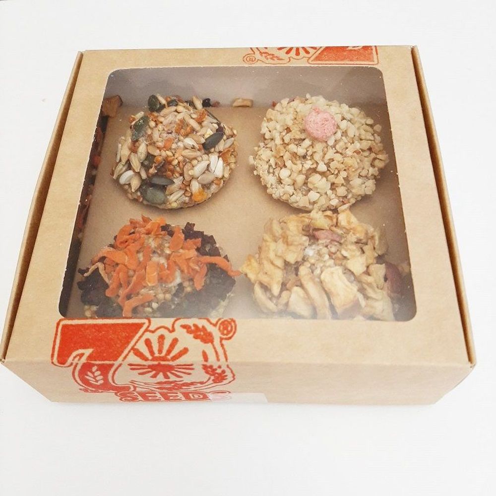 Тарталетки для грызунов ассорти семян 4шт (7 Семян)