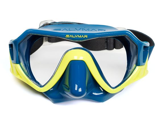 Маска Salvimar Horizon синий\желтый