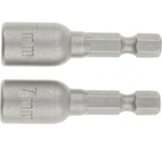 БИТЫ С ТОРЦЕВЫМИ ГОЛОВКАМИ MATRIX 7Х45ММ 2ШТ 11568