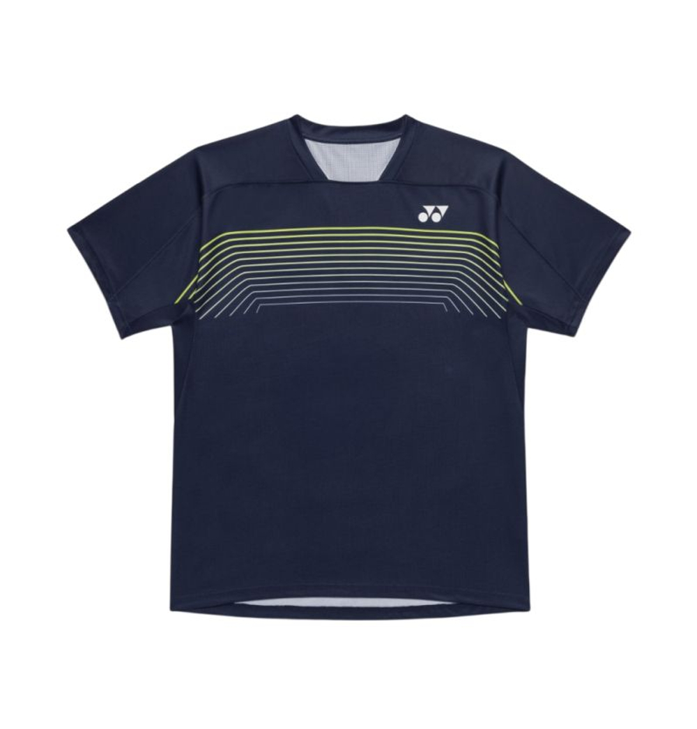 Теннисная футболка Yonex Crew Neck Practice - dark navy