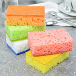 Губка бытовая с чистящим слоем 5шт "Lys Royal", 10,5*6,5*3,5см