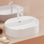 Накладной керамический умывальник Ceramic Slim Shelf O