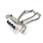 Глушитель с заслонками для Porsche Cayenne Turbo 4.0T 2018-2023 Порше Каен