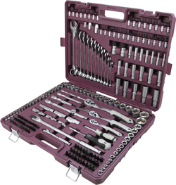 Набор инструмента универсальный 1/4", 3/8", 1/2"DR, 217 предметов Thorvik TS217